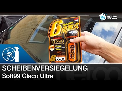 Soft99 Ultra Glaco Scheibenversiegelung Review - Glaco Glass Coating - Glaco Beading Abperleffekt