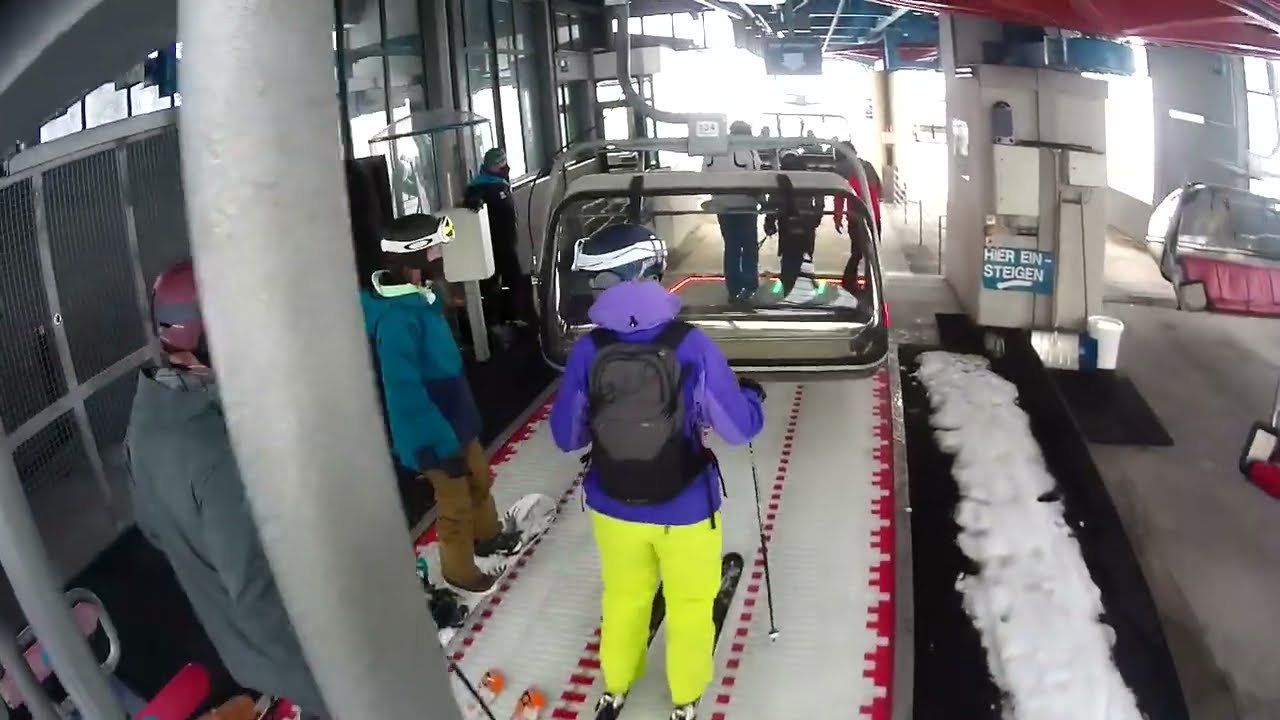 Maria Alm / 4-CLD/B Abergalmbahn Winterbetrieb