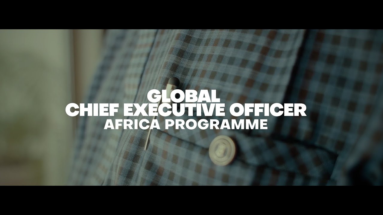 Still from Patrick Akinwuntan on the GCEO Africa Programme - harnessing Africa's opportunities for growth.