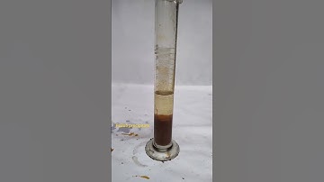 sodium bicarbonate react with Fe(NO3)3 #explore #experiment #viral #shorts