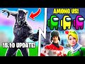 The BLACK PANTHER Update, Among Us X Fortnite, TWO Free Skins!