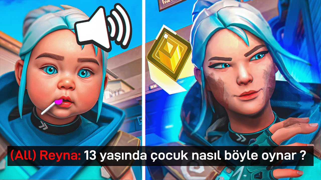 TR Sunucusunda ÇOCUK SESİ ile TAKIMI TAŞIDIM! (nasıl tepki verdiler?) | Valorant