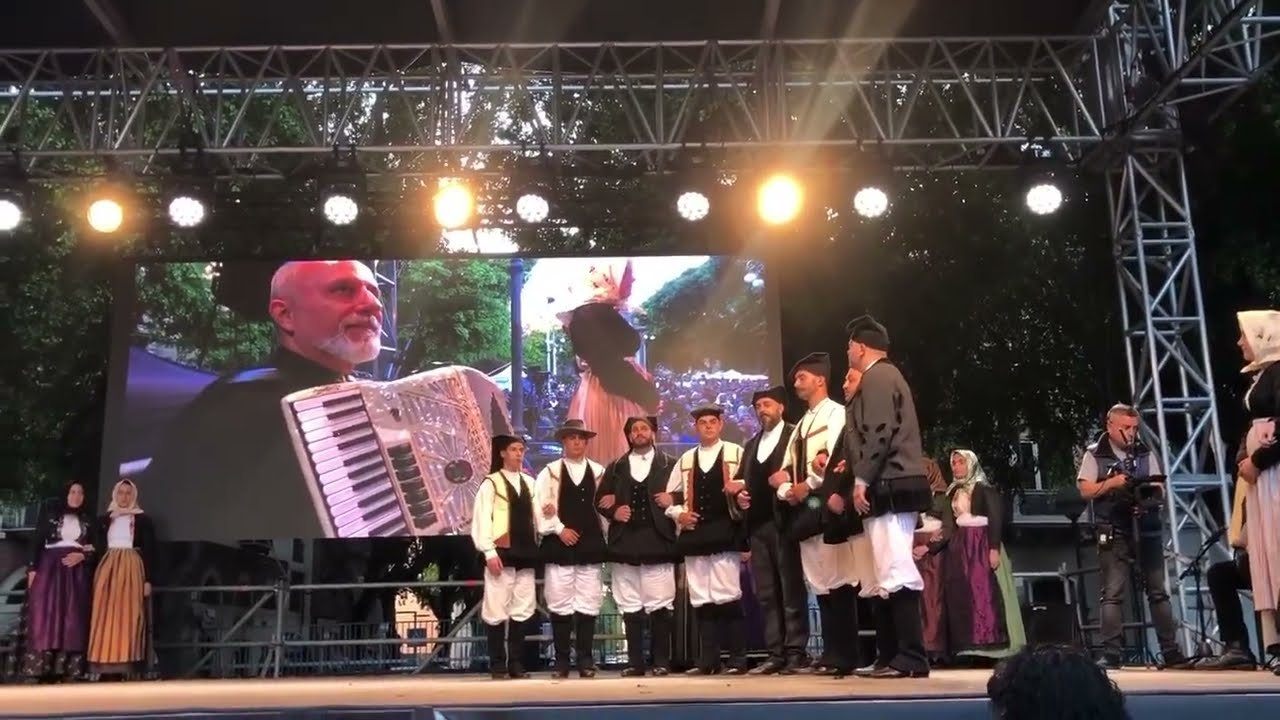 Sant’Efisio 2025 Gruppo folk Biddobrana, ballu biddobranesu Gianni Ore