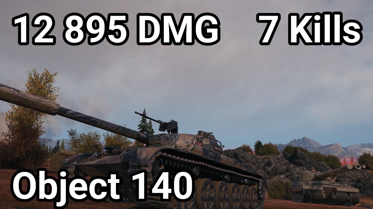 12.8K DAMAGE! Object 140 BROKE the World Record?