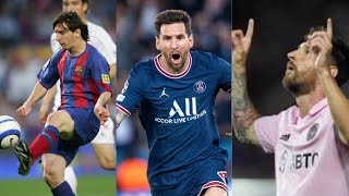 EVOLUTION OF MESSI!