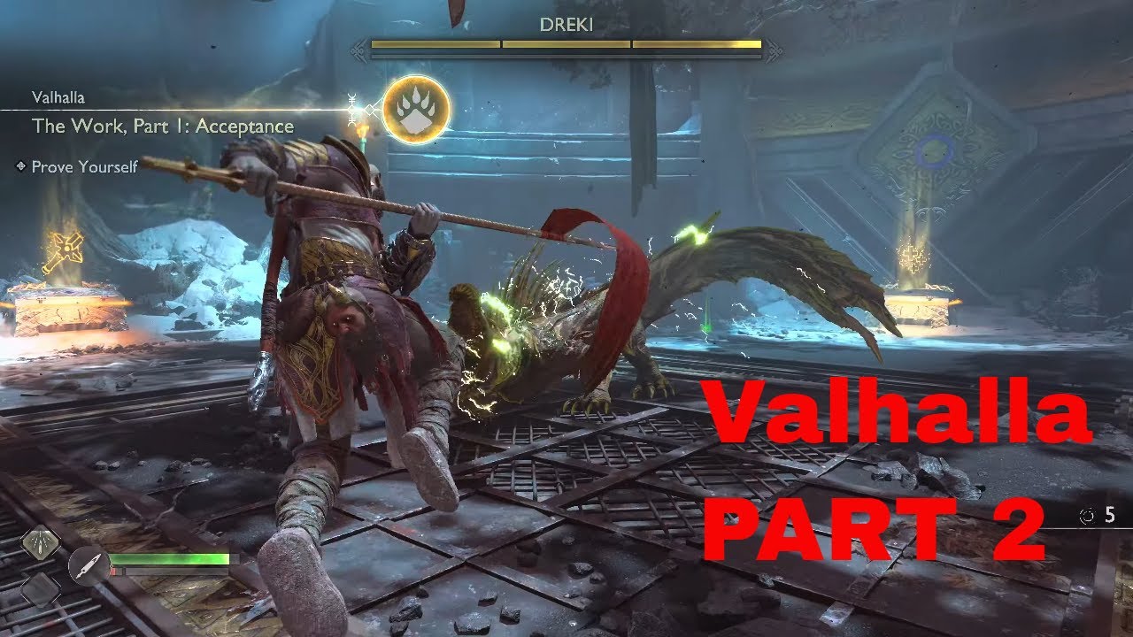 God of War Ragnarök Valhalla Expansion PS5 Playthrough Part 2