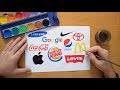 TOP 10 Most iconic logos nowadays - Samsung, Nike, Coca Cola, Apple, Levi's, Burger King, Toyota ...