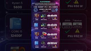 140k budget CPU + GPU combos under 140k pkr #gameape #gaming #shiny