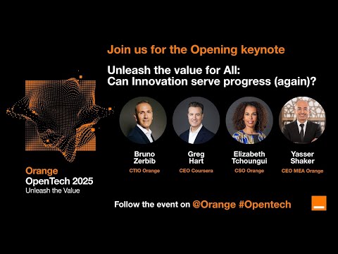 سخنرانی افتتاحیه Orange OpenTech 2025 