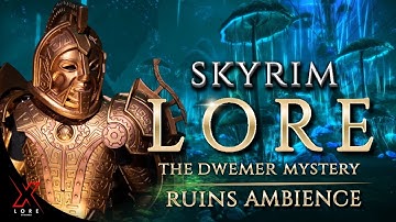 Skyrim Sleep Lore: The Dwemer Mystery | 6 Hours Sleep Story + Dwemer Ambience