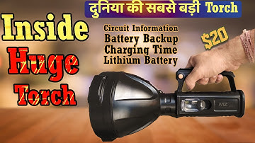 Huge Torch | Inside Charging Torch | Mz M973 Charging Torch