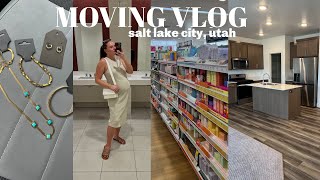 moving vlog | emotional breakdown, shop with me, jewelry haul + getting our townhouse keys!