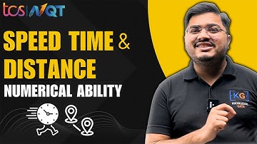TCS - TIME, SPEED AND DISTANCE (Part 1) | Numerical Ability for TCS 2025