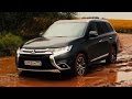 Проверим в поле и на плохих дорогах! Mitsubishi Outlander (Мицубиси Аутлендер) тест-драйв на ходу