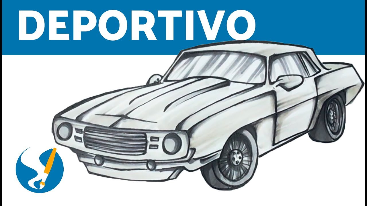 Como DIBUJAR UN CARRO deportivo (PASO A PASO) 🚗 - YouTube