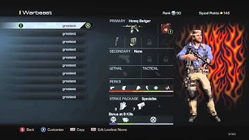 Call Of Duty Ghosts | KEM Strike Best Class Setup (COD Ghosts Honey Badger K.E.M Strike Class Set