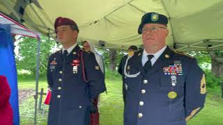 Military Funeral JOHN A MACK, JR.           US Marine,  Vietnam