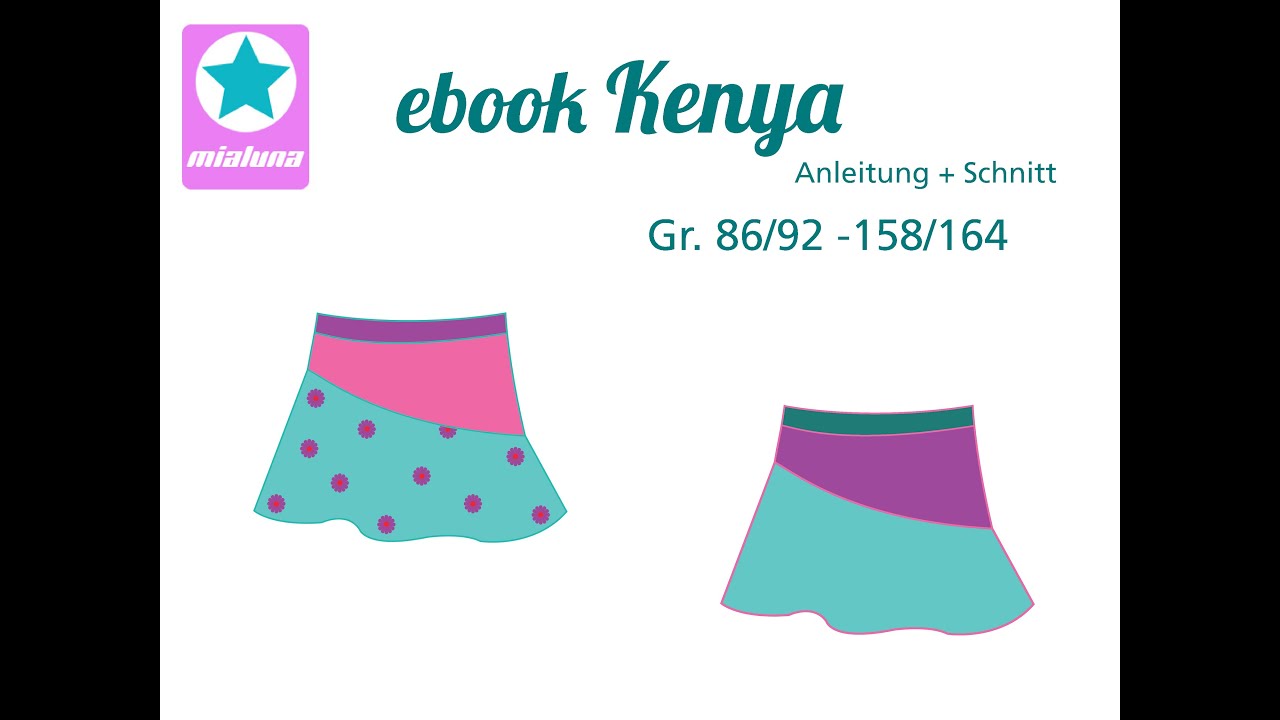 Nähanleitung mialuna Rock Kenya