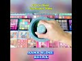 How to make Eyeshadow Slime  #satisfying #relaxingslime