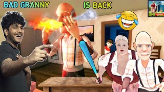 Bad granny is back🤣|Bad granny pranks gameplay|On vtg! screenshot 5