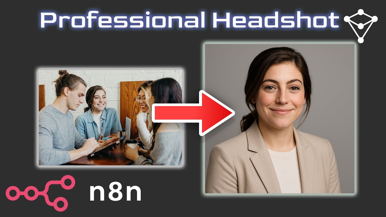 Create YOUR Professional LinkedIn Photo With N8N (Free Template)