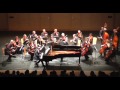 Divertimento pour piano et orchestre  cordes  extrait