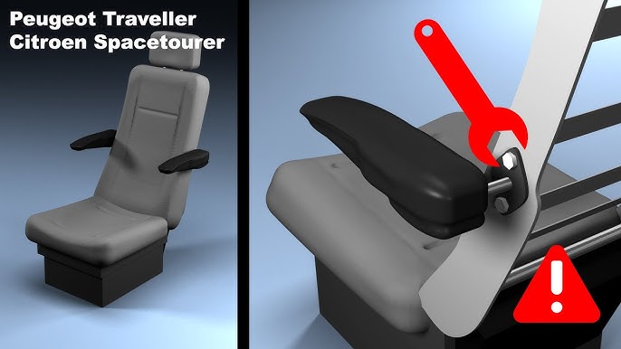 Sitzbezüge von Saferide für Citroen Spacetourer, Vanster, Campster, Peugeot  Traveller, Opel Zafira 