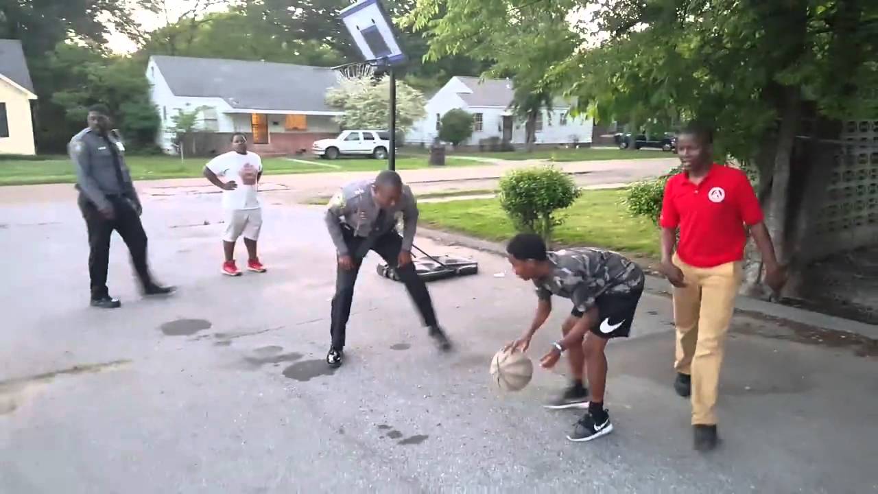 Part 1 of Helena West Helena Police Department Ark Basket Ball Game With Kids 4/6/16 YouTube