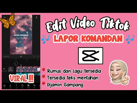TUTORIAL EDIT VIDEO TIKTOK LAGU \
