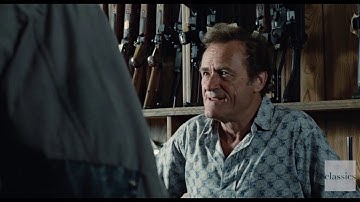 The Terminator 1984 remastered gun shop scene