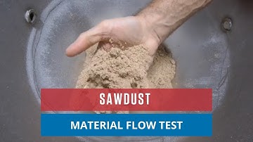 Sawdust | AirSweep Material Flow Test | Bin Activator System