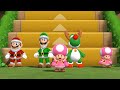 Mario Party 9 Step It Up Minigames Battle Mario vs Luigi vs Yoshi vs Toadette