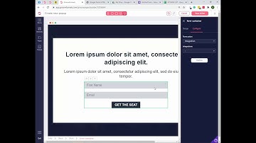 Google Form Integration using POST method in GroovePages