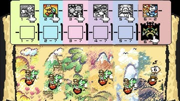 Progression of Yoshi’s Island Overworld music