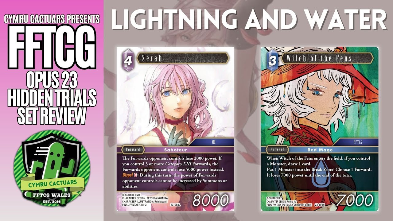 Lightning Hidden Trials Prerelease Official Sleeves  Final Fantasy TCG   New