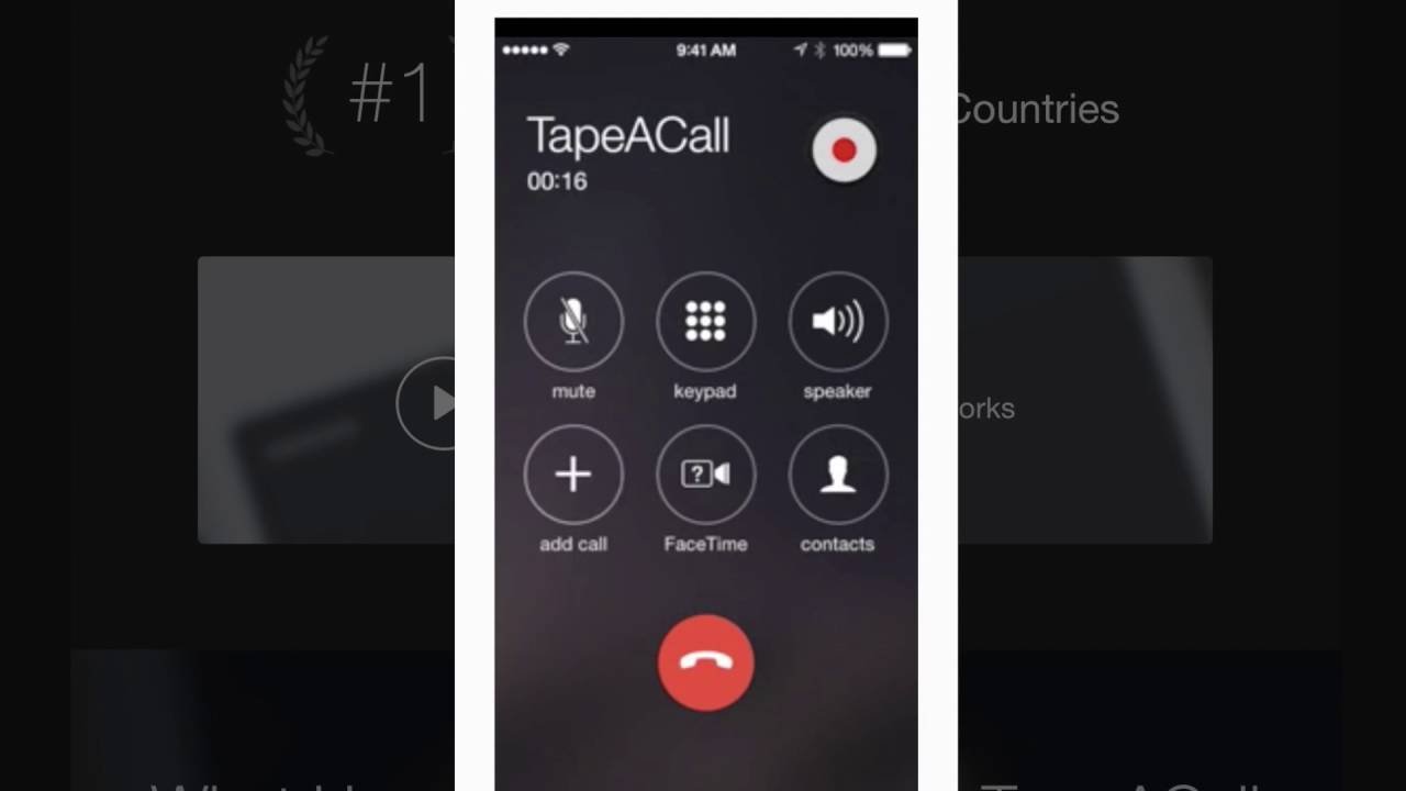 How to Record an iPhone Call YouTube