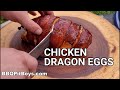 Chicken Dragon Eggs, over easy