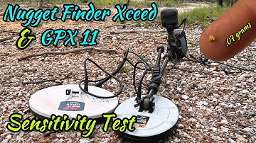 Nugget Finder Xceed coil on the gpx 6000