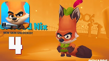 Zooba: Zoo Battle Arena - Gameplay Walkthrough Part 4 - Sherwood Nix (iOS, Android)