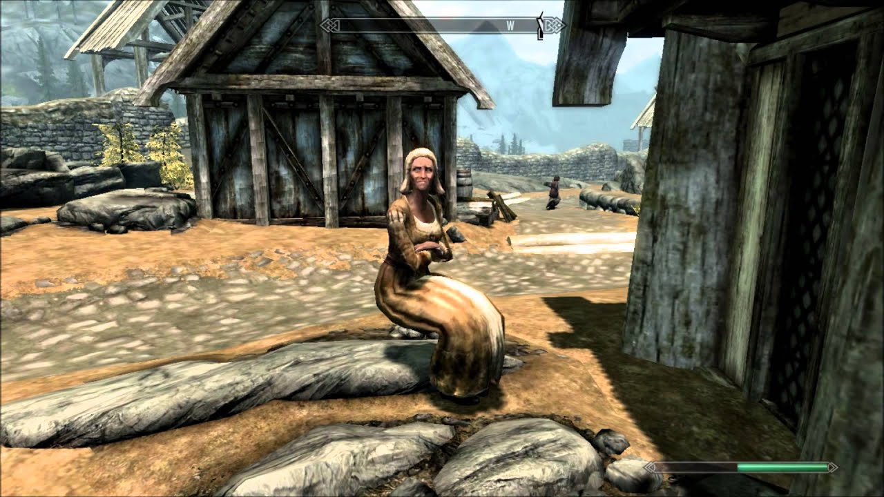 Emo's Tid Bits: Skyrim Dat leg strength