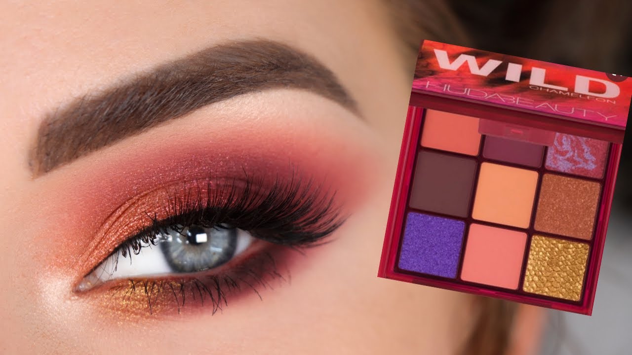 Huda Beauty Chameleon Eyeshadow Look