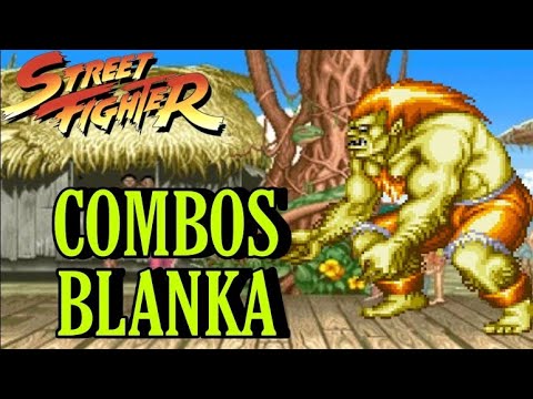 Movimientos Blanka saga Super Street Fighter 2