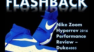 Weartesters Performance Review of the Nike Hyperrev 2016 - Duke4005