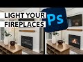 Add Fire to Fireplaces | Real Estate Photo Editing Tutorial
