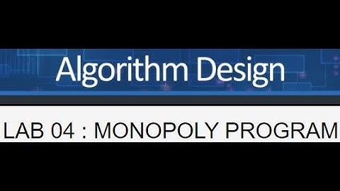 Monopoly Program