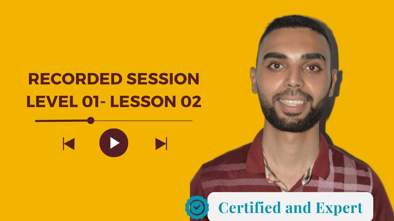 English Language Training Session. Level 01 - Lesson 02 - YouTube
