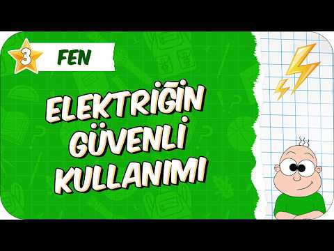 Elektriğin Güvenli Kullanımı 📗 3. Sınıf Fen #2026