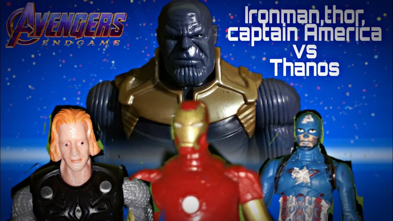Avengers endgame stop motion recreation, captain America, thor and ...