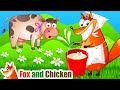 Old MacDonald Had a Farm | Nursery Rhymes & Kids Songs by Fox and Chicken