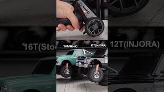 INJORA 2/12T axle worm gear set for SCX30. Stock or Overdrive? #injora #scx30